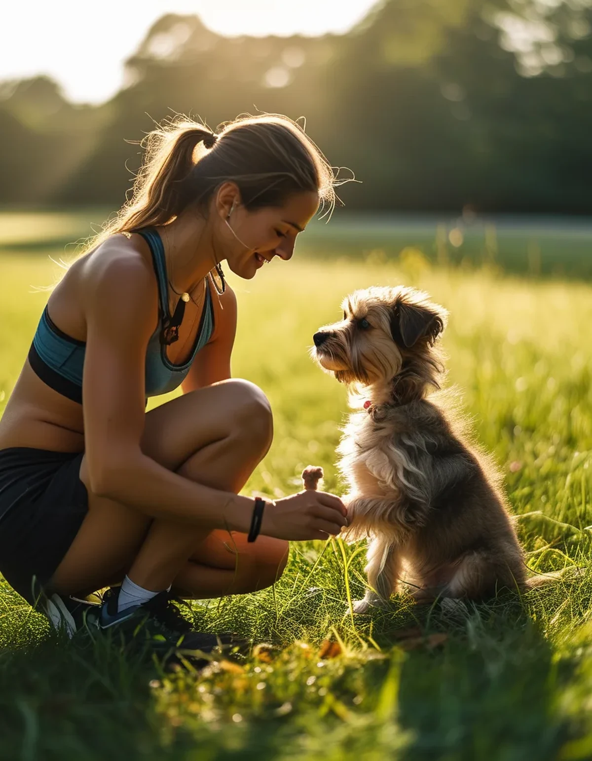 Puppy Training Is a Leg Workout — Dress Like It Is